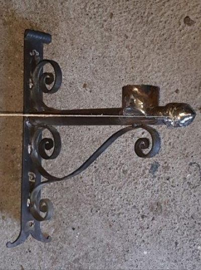 Console voor oude gaslamp